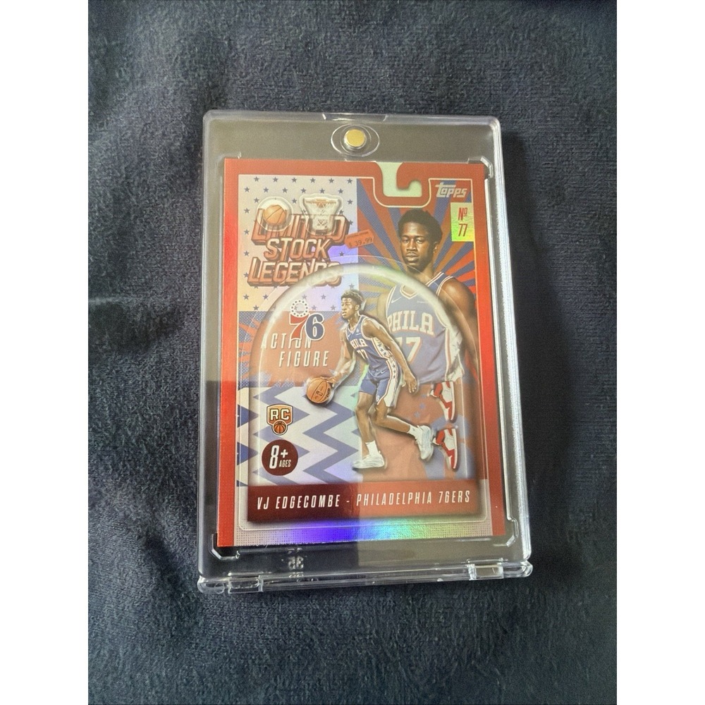 2025-26 Topps - Limited Stock Legends VJ Edgecombe #LST-3 (RC)